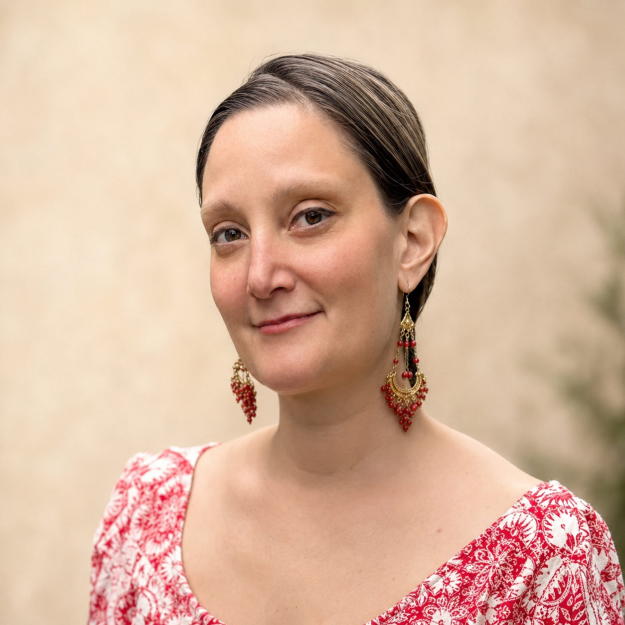 Portrait of Kristina, AFC founder and survivor